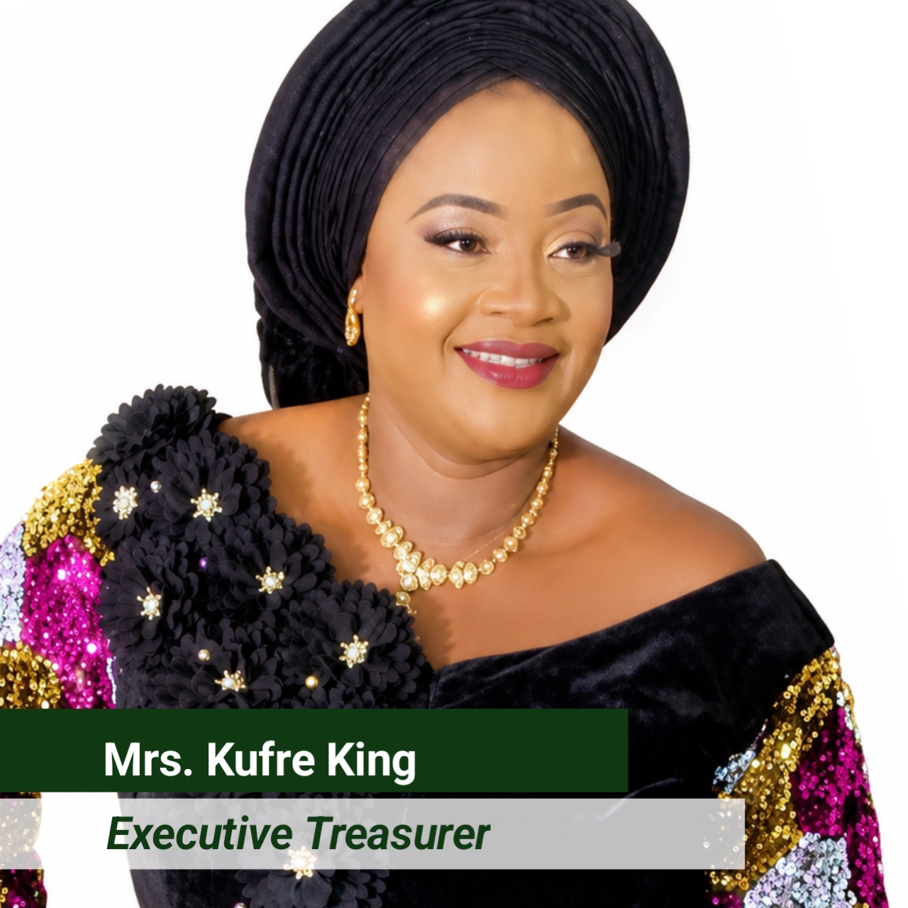  Mrs.Kufre King Treasurer